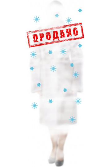 Шуба из мутона с норковым воротником и поясом цвета лаванды